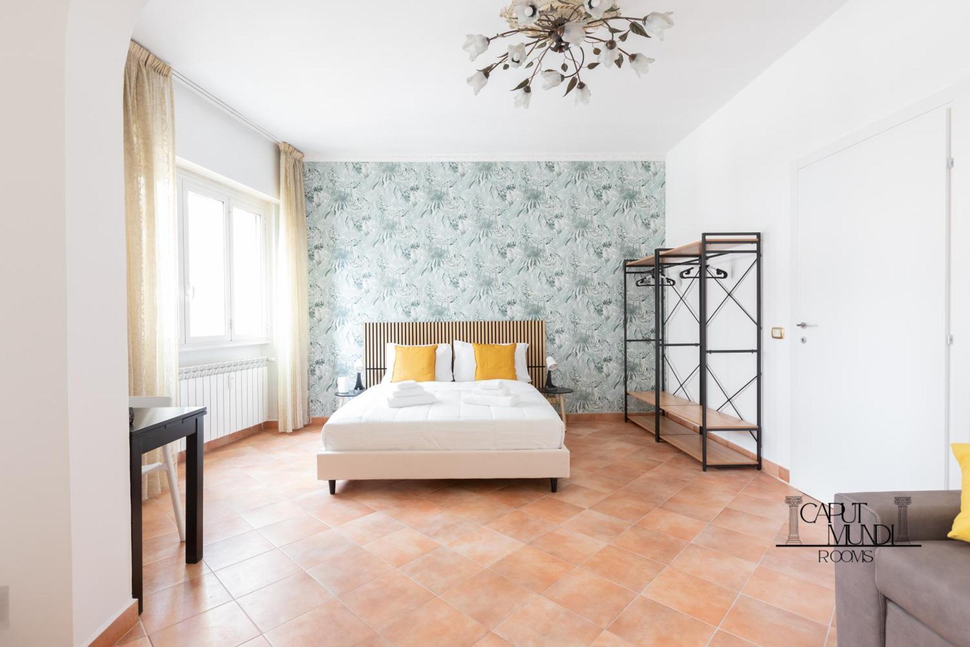 Caput Mundi Rooms - 100Mt To Metro A, Terrace, A-C, 15 Min To Center Rome Luaran gambar