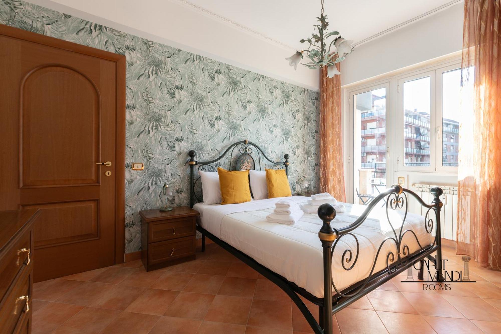 Caput Mundi Rooms - 100Mt To Metro A, Terrace, A-C, 15 Min To Center Rome Luaran gambar