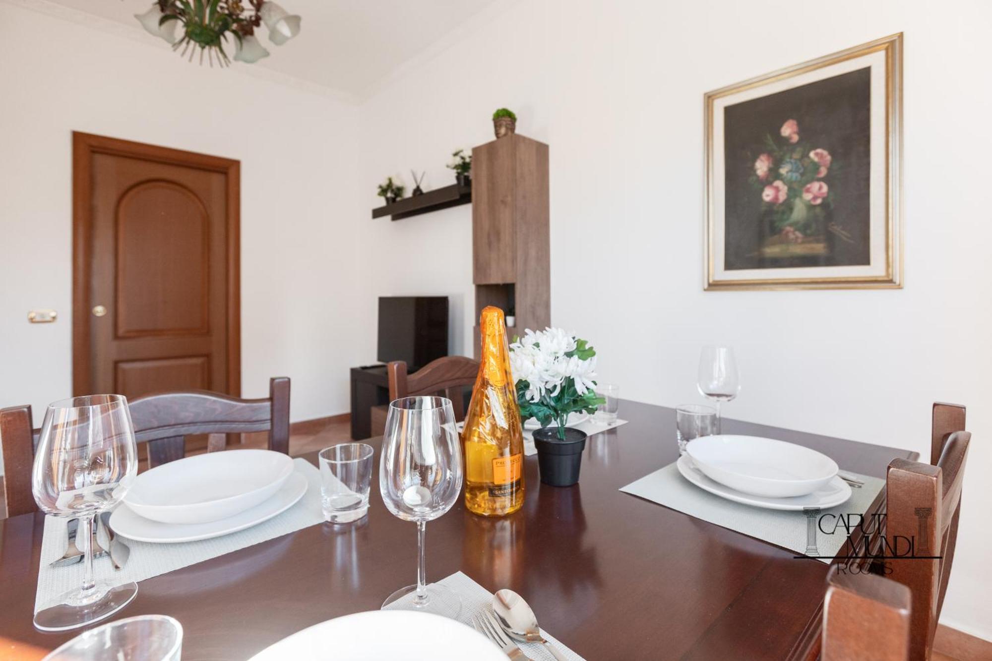 Caput Mundi Rooms - 100Mt To Metro A, Terrace, A-C, 15 Min To Center Rome Luaran gambar