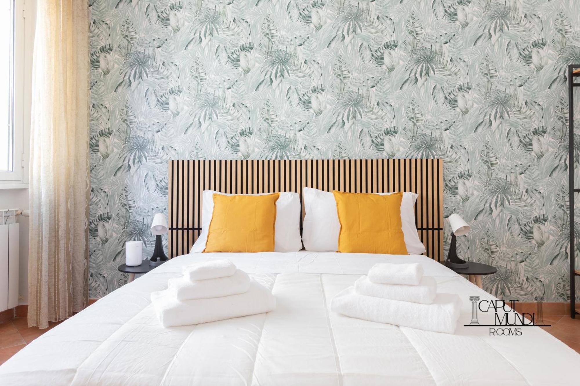 Caput Mundi Rooms - 100Mt To Metro A, Terrace, A-C, 15 Min To Center Rome Luaran gambar